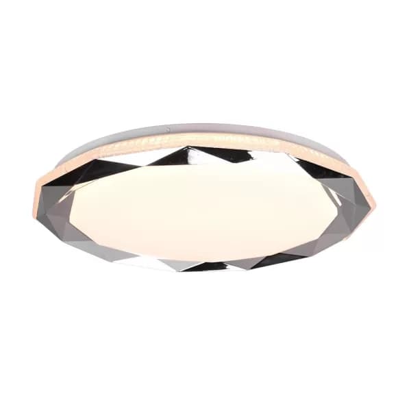 Ando Modern RGBW LED Semi Flush Light Chrome 2700-6000K Remote control