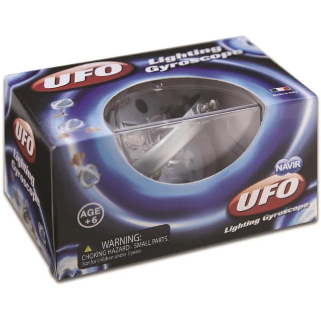 Navir UFO Lighting Gyroscope - Blue Blue unisex