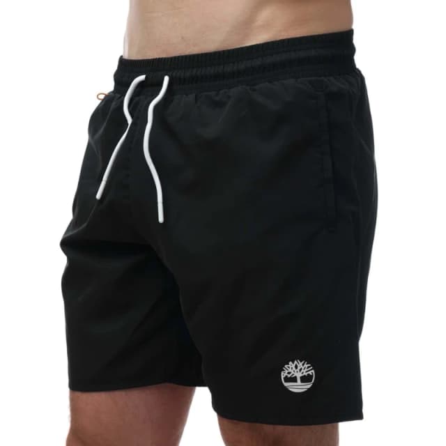 Timberland Sunapee Lake Solid Swim Shorts - Black L