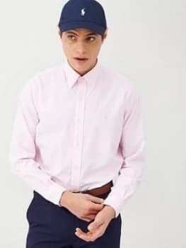 Polo Ralph Lauren Golf Ivy Club Oxford Shirt - Pink/White, Size L, Men