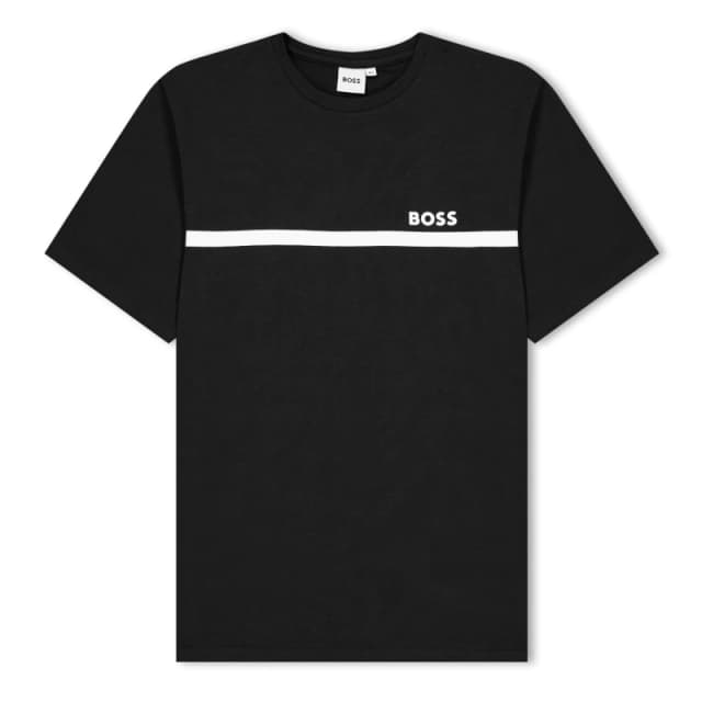 Boss Kids Small Logo T-Shirt Black 09B male 4Y