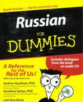 Russian for Dummies by Andrew Kaufman Paperback
