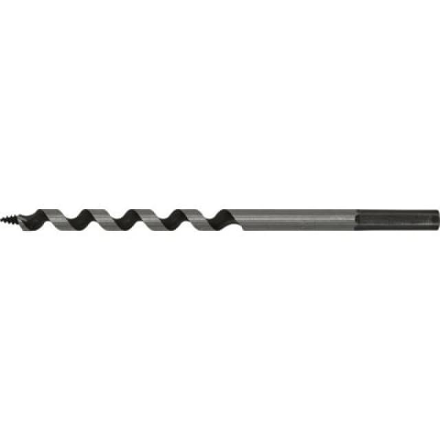 Loops 8 x 155mm Hardened Auger Wood Drill Bit - Hexagonal Shank - Woodwork Timber Multi