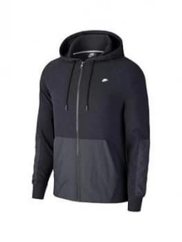 Nike Sportswear Me Full Zip Hoodie - Black