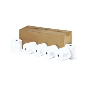Thermal Printer Paper Single Ply on a Roll 57mm x 30m Pack of 21 Rolls