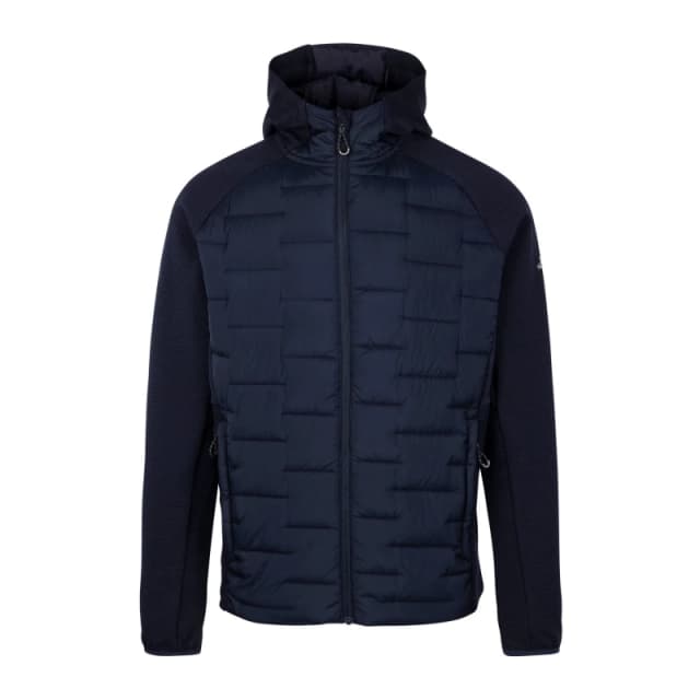 Trespass Trespass Men Heber Hybrid Hoodie in Navy Size: Small Navy S Male 5063574719605