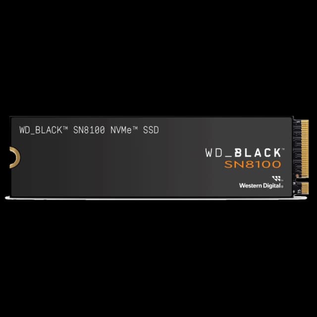 Western Digital Black 2TB SN8100 Gen 5 NVMe SSD - Read 14,900MB/s, Write 14,000MB/s - WDS200T1X0M-00CMT0