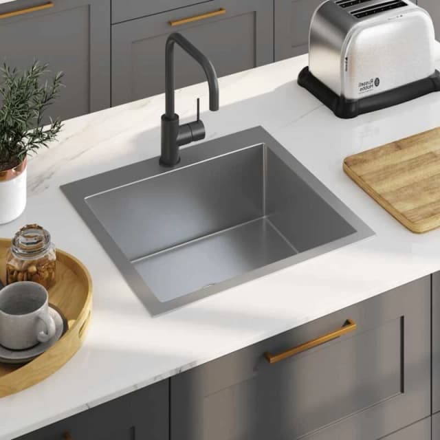 VIDAXL Handmade Kitchen Sink Stainless Steel Vidaxl 8720286179109