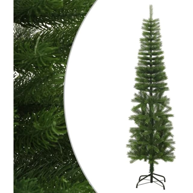 VIDAXL Artificial Slim Christmas Tree with Stand 210cm pe Vidaxl 8720287021162