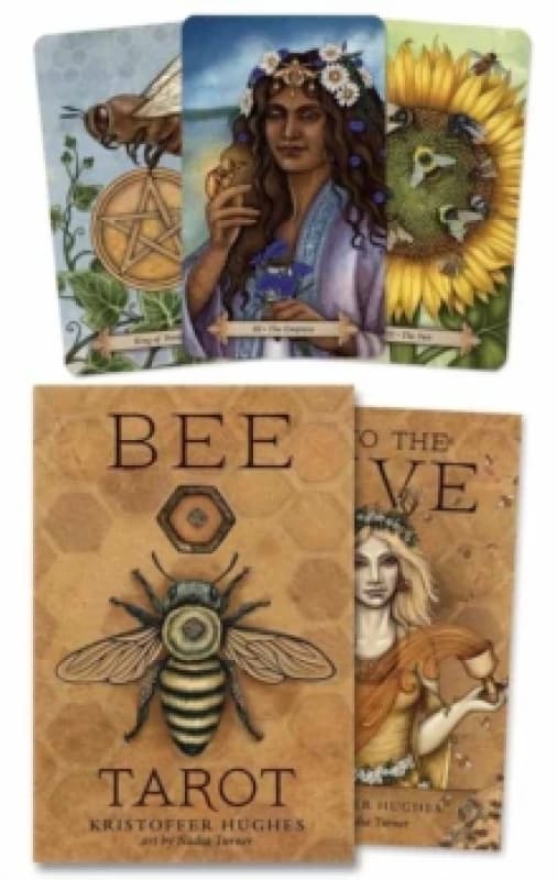 Bee Tarot. Kit. By Kristoffer Hughes, Nadia Turner Books