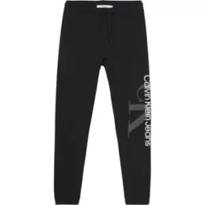 Calvin Klein Jeans Gradient Monogram Joggers - Black