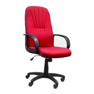 Nautilus Pluto High Back Executive Chair, Wine