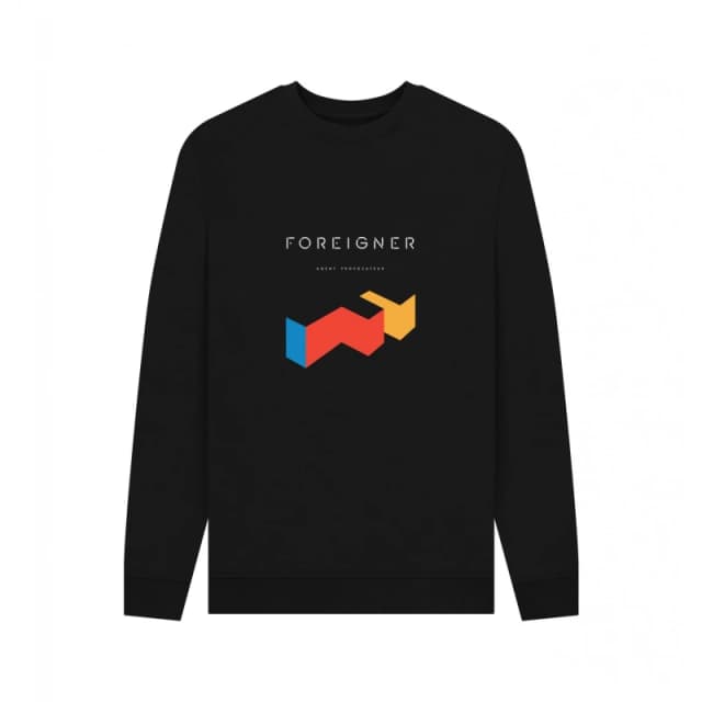 Foreigner Mens Agent Provocateur Sweatshirt in Black Size: Small Black Male S
