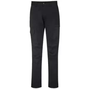 Portwest - T801BKR28 - sz 28 KX3 Cargo Trouser Combat - Black - Black