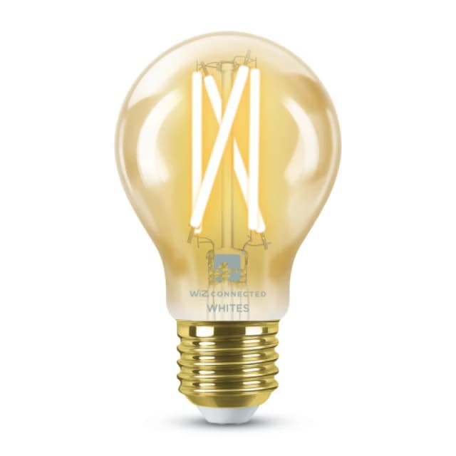 4lite WiZ Connected A60 E27 Filament Bulb Amber