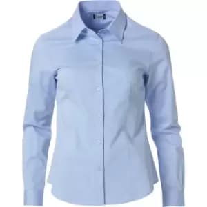 Clique Womens/Ladies Clare Formal Shirt (S) (Light Blue)