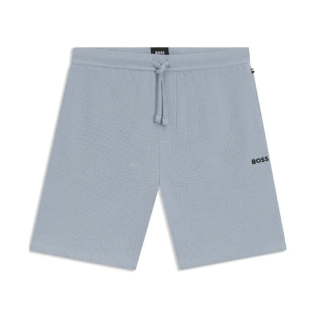 Boss Waffle Pyjama Shorts Blue male S