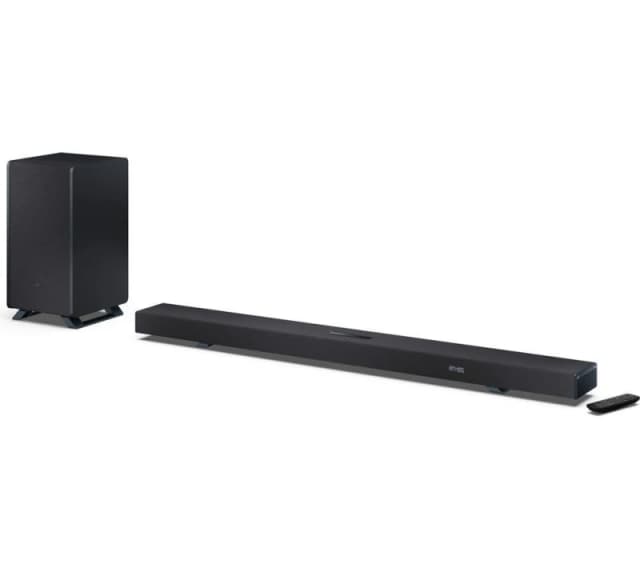 Sharp HT-SBW55121 5.1.2 Wireless Soundbar with Dolby Atmos & DTS:X - Blue 4550556112253