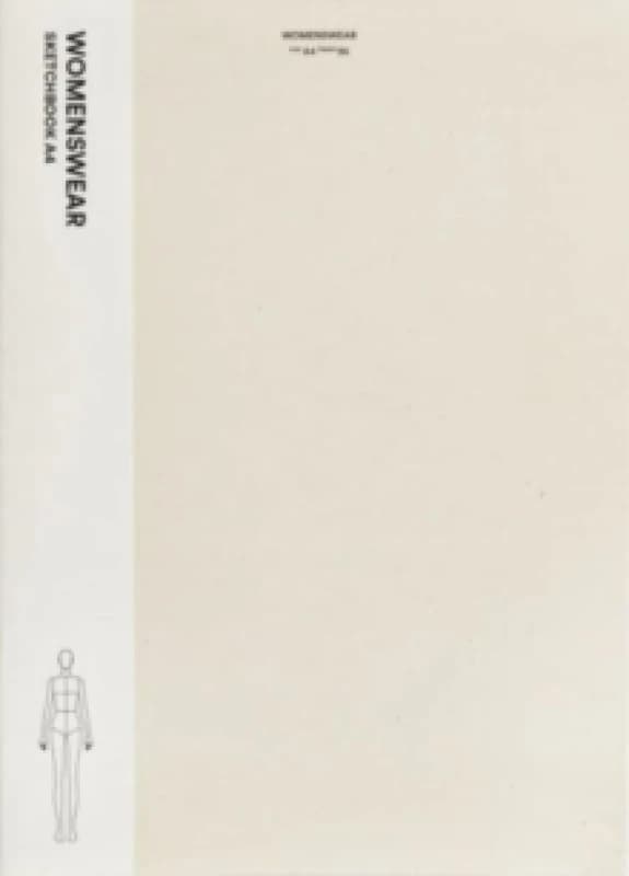 Fashionary Womenswear Sketchbook A4 Hardback