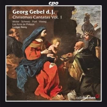 Les Amis de Phillipe - Georg Gebel D. J.: Christmas Cantatas CD