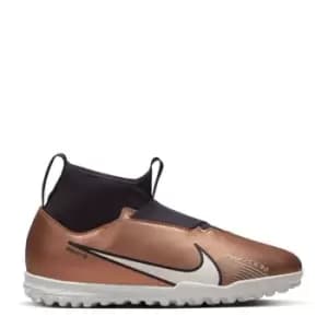 Nike Mercurial Zoom Superfly 9 Academy Juniors Astro Turf Trainers - Metallics