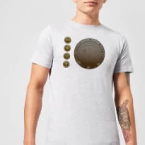 Crystal Maze Industrial Icons Mens T-Shirt - Grey - L