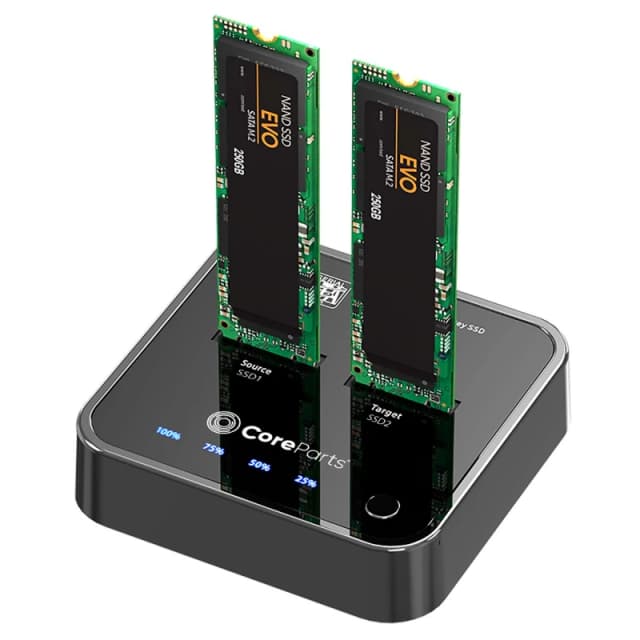 CoreParts MS-CLONER-SATA storage drive docking station USB 3.2 Gen 2 (