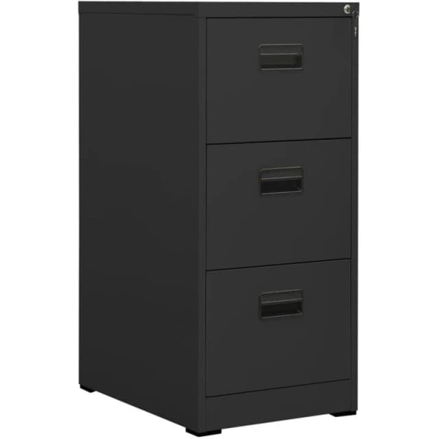 VIDAXL Filing Cabinet Anthracite 46x62x102.5cm Steel Vidaxl 8720286565896
