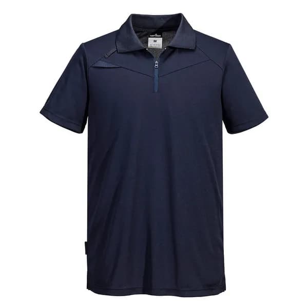 Portwest DX4 Short Sleeve Polo Shirt DX410ANRXL Colour: All Navy