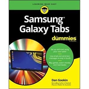 Samsung Galaxy Tabs For Dummies Paperback / softback 2019