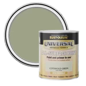 Rust-Oleum Universal Paint Satin Cotswold Green 750ml