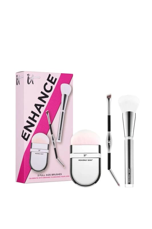 IT Cosmetics Celebrate Enhanced Looks 3 Piece Brush Set
