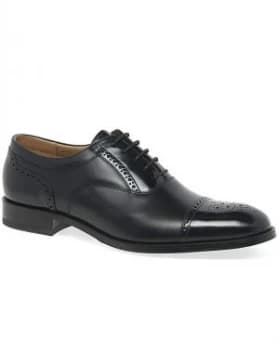 Loake Woodstock Wide Fit Half Brogues