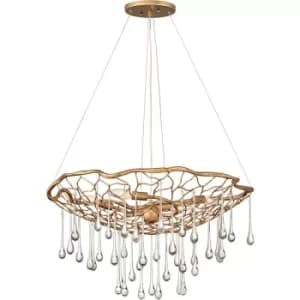 Suspension Laguna Or bruni 66 Cm