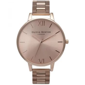 Sunray Rose Gold Watch