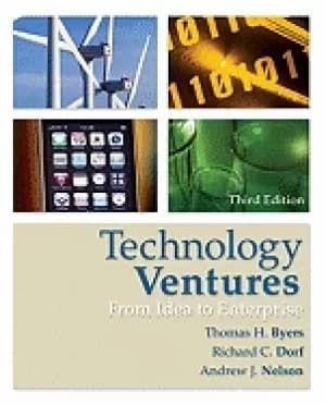 technology ventures from idea to enterprise