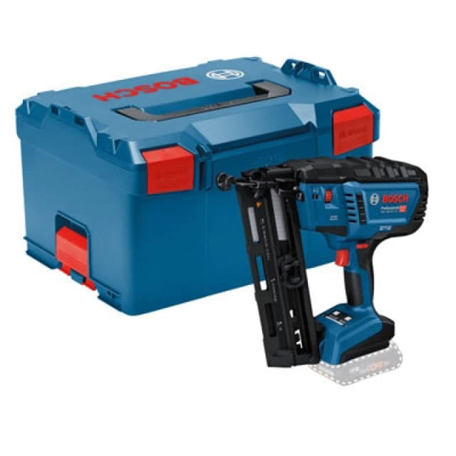Bosch Professional Bosch Nailer GNH 18V-64-2 M 16GA 18V Brushless Second Fix Brad Angled Nail Gun 0601482001