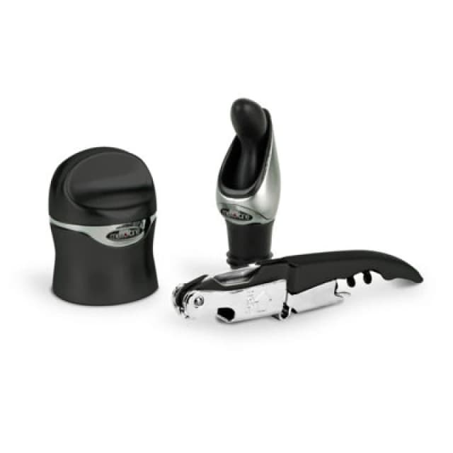 Rabbit Zippity Wine Tool Kit Black
