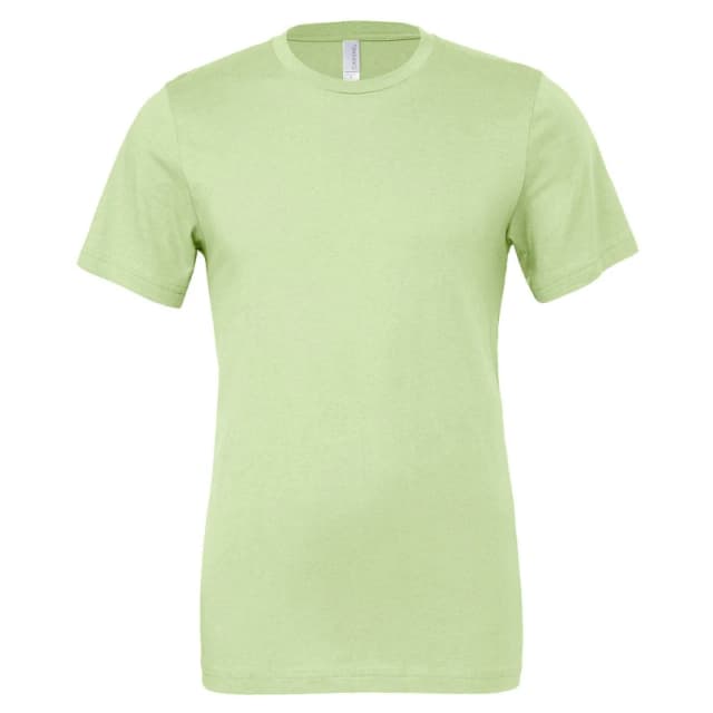 Bella + Canvas Mens Jersey Crew Neck T-Shirt in Bottle Green Size: Medium Bottle Green Male M
