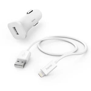 CAR CHARG.KIT LIGHTN 1A WH