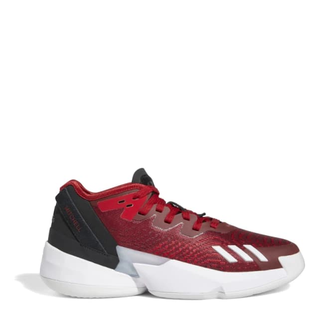adidas D.O.N. Issue #4 Basketball Shoes Junior Red/Wht/Blk male 4 (36.5)