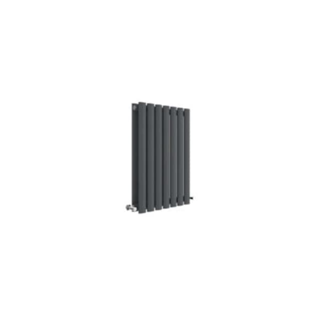 Aspire Hudson Reed Revive Double Designer Horizontal Radiator 600mm H x 412mm W - Anthracite PWHLA37D