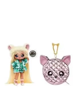 Na! Na! Na! Surprise Surprise 2-In-1 Pom Doll Glam Series 1 (Metallic) Asst