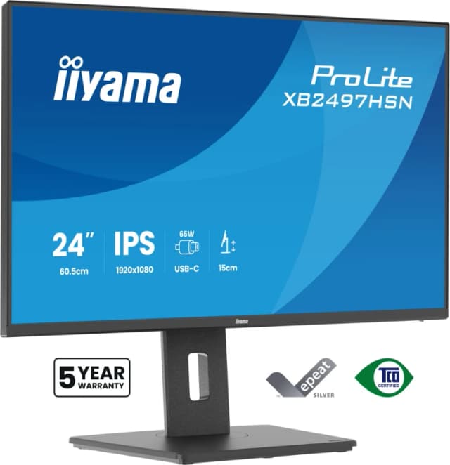 iiyama ProLite XB2497HSN-B1 computer monitor 60.5cm (23.8") 1920