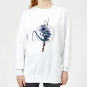 Fantastic Beasts Chupacabra Womens Sweatshirt - White