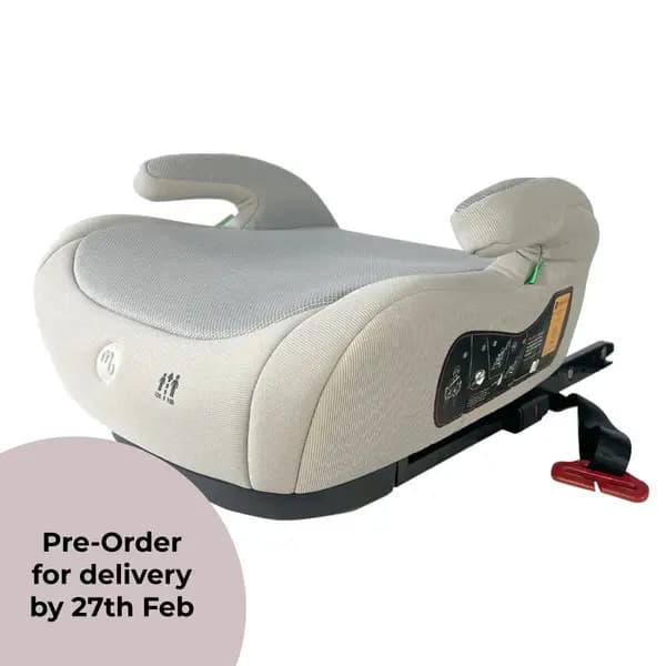 My Babiie i-Size Booster Car Seat - Stone