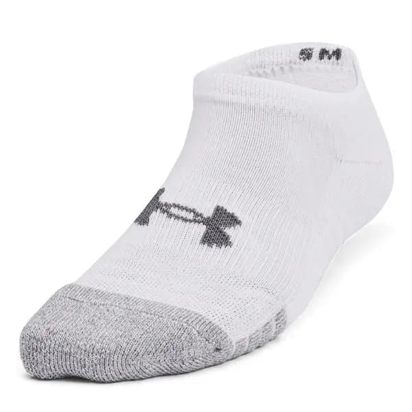Under Armour HG 3pk NoShow Yth Jn99 Trainer Socks YMD Black 41286103040