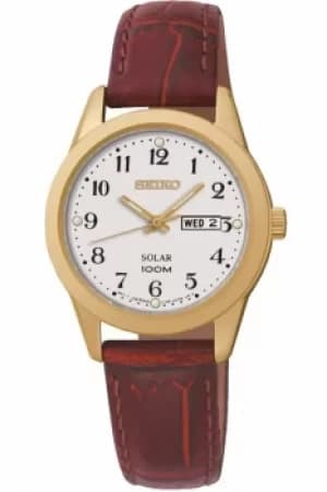 Ladies Seiko Dress Solar Powered Watch SUT196P1