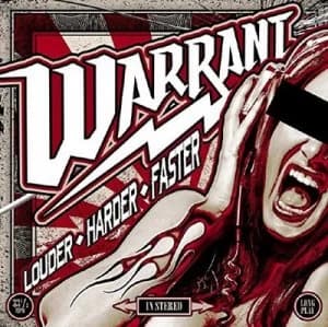Louder Harder Faster by Warrant CD Album