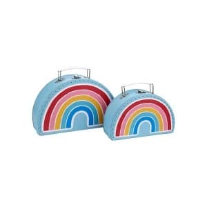 Sass & Belle Chasing Rainbows 2Pcs Set Suitcases